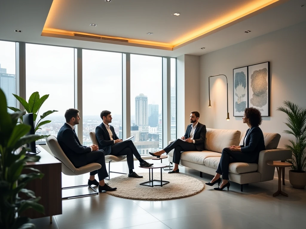 Modern office space for professional coaching sessions